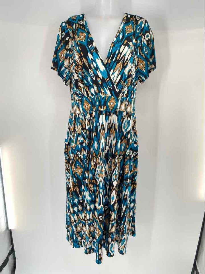 Size XL SOFT SURROUNDINGS Multi-Color Dress