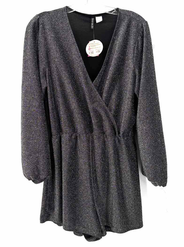 Size L H&amp;M Silver Romper