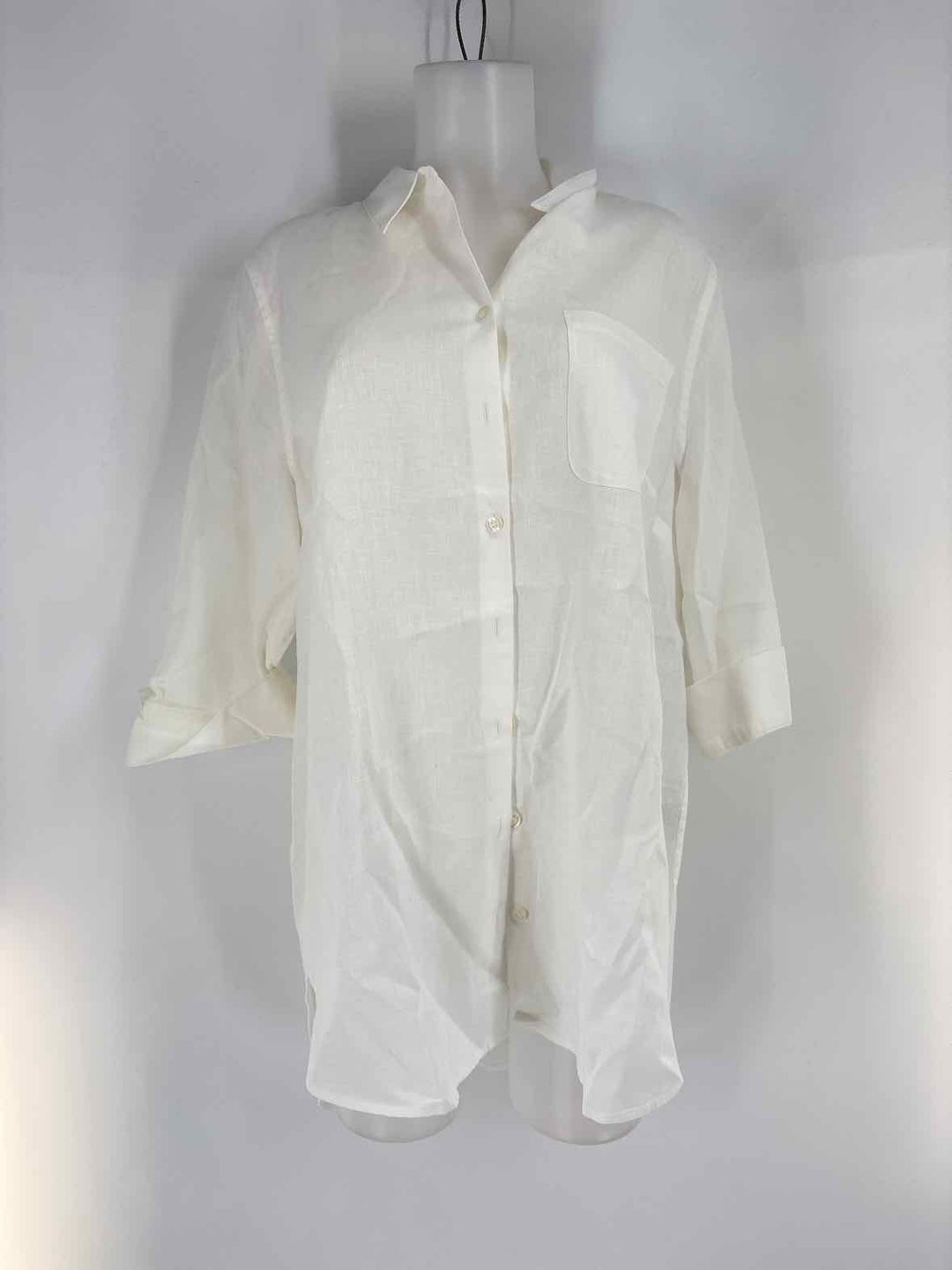 Size 16 Chico's White Shirt