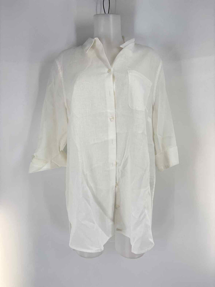 Size 16 Chico's White Shirt