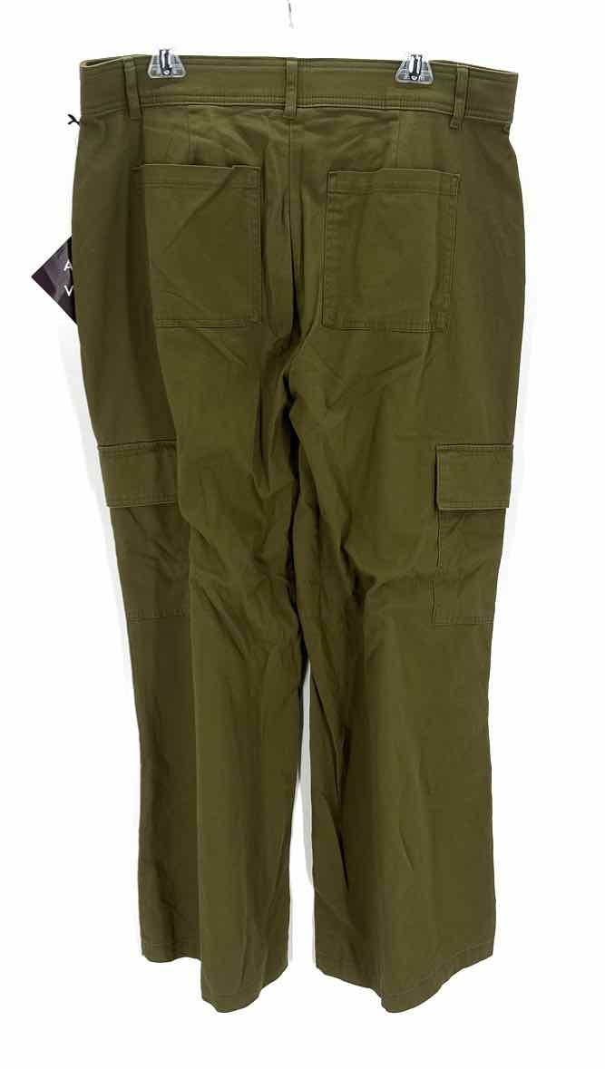 Size 17 AVA & VIV Olive Pants
