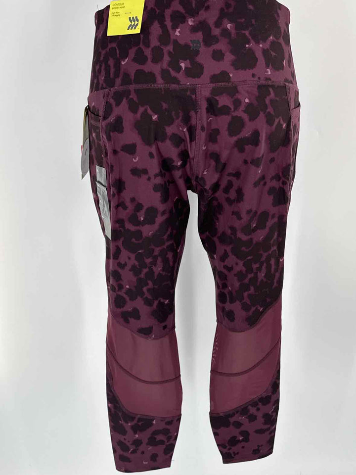 Size XL ALL IN MOTION Purple Print Pants