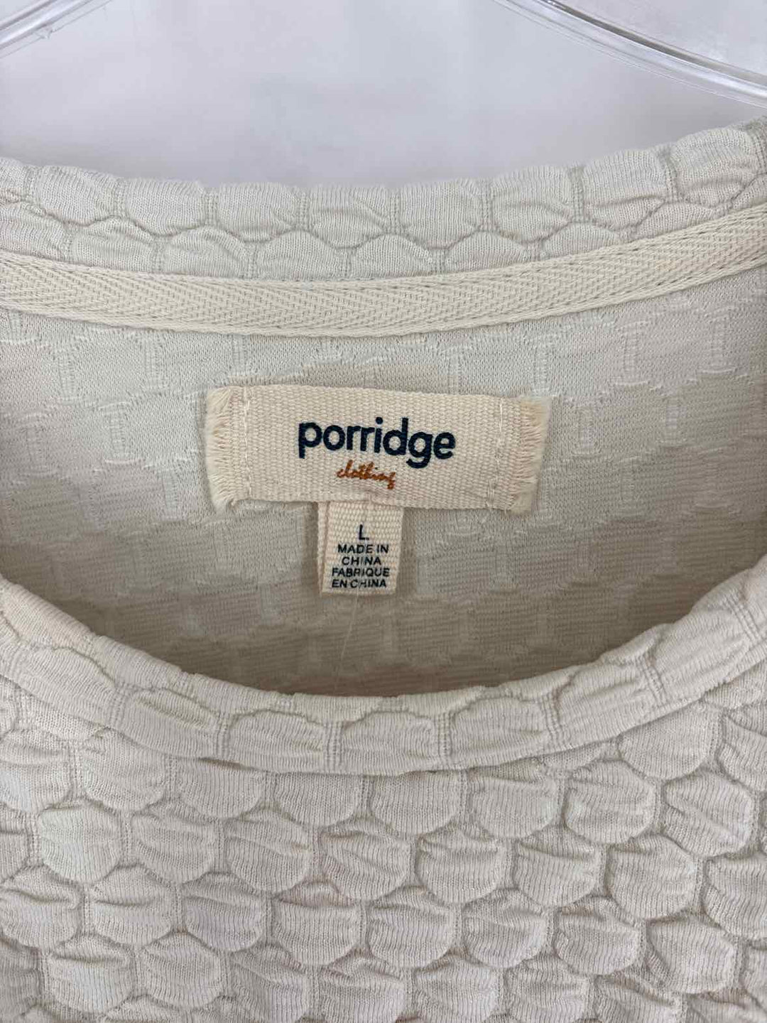 Size L Cream Shirt