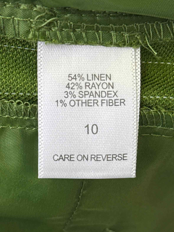 Size 10 NY & CO Green Pants
