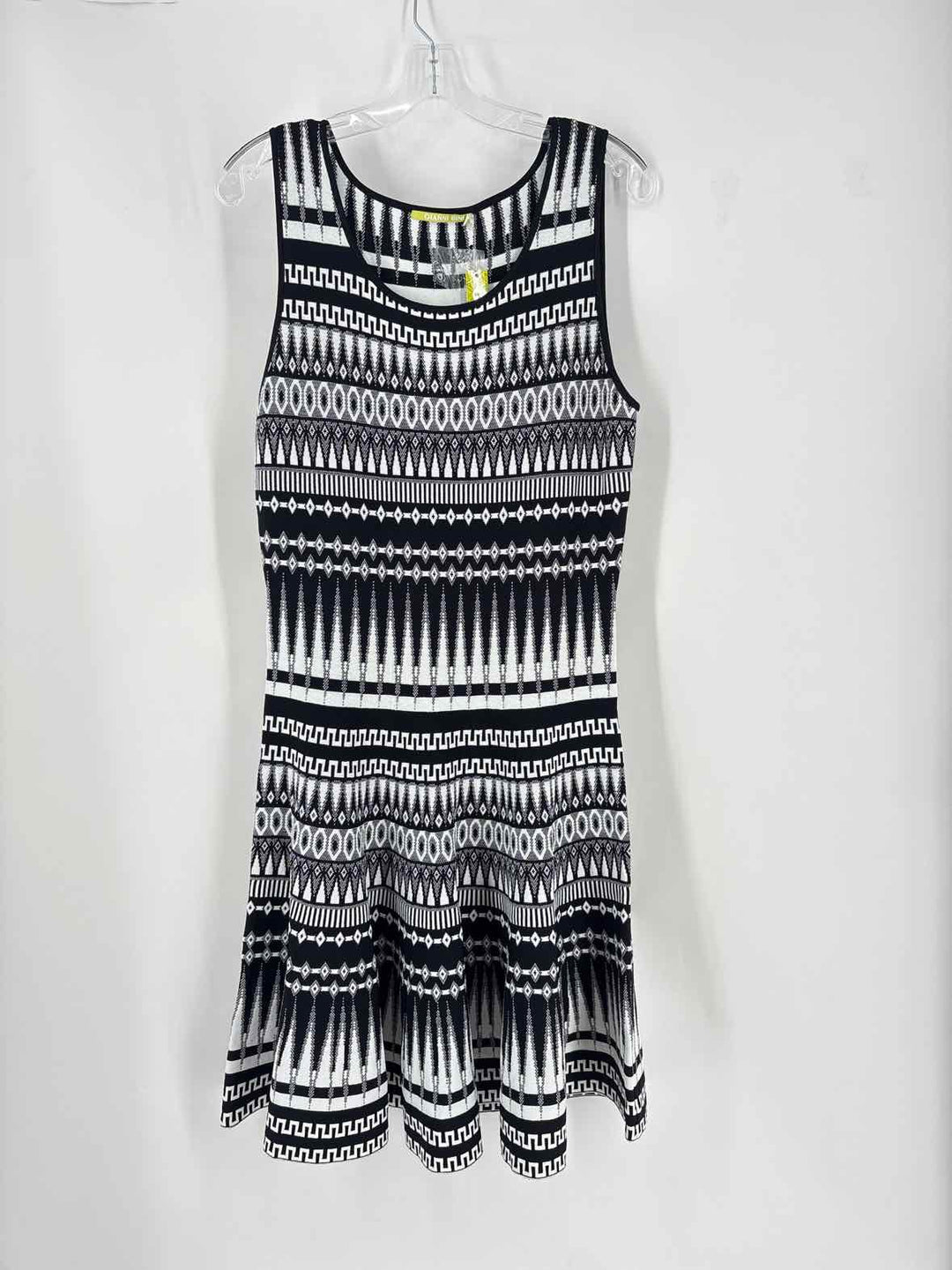 Size L Gianni Bini Black/White Dress