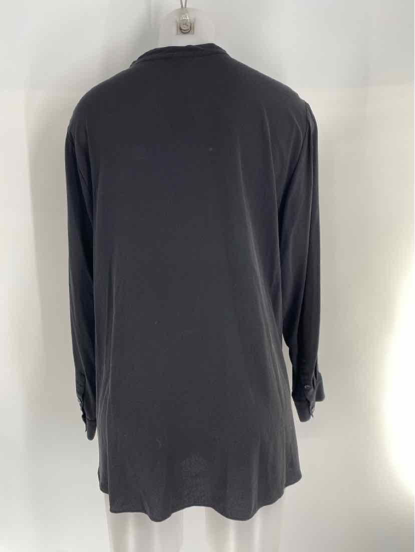 Size XL Eileen Fisher Black Shirt
