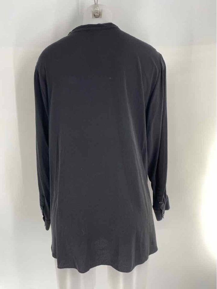 Size XL Eileen Fisher Black Shirt