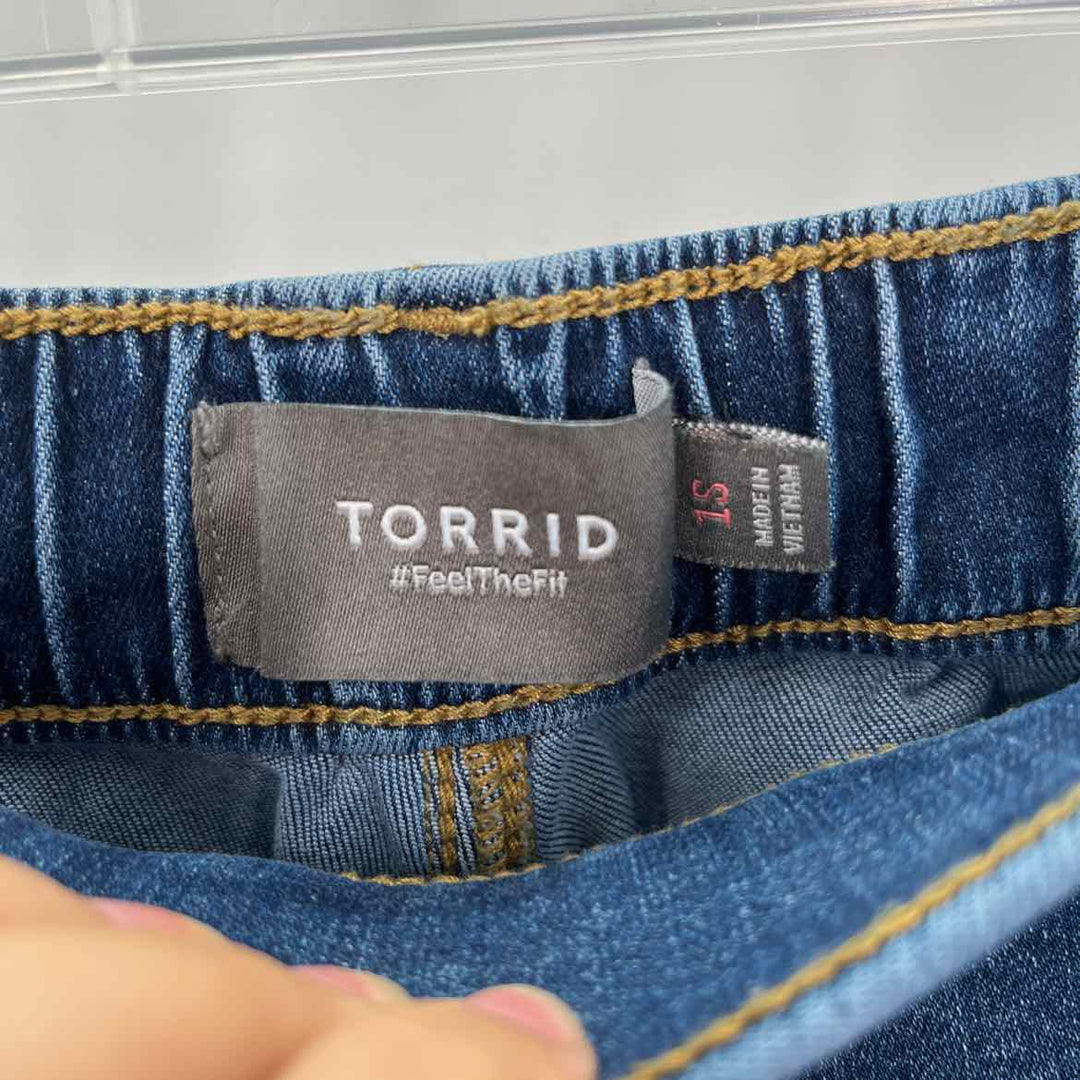 Size 1X Torrid Blue Denim Jeans