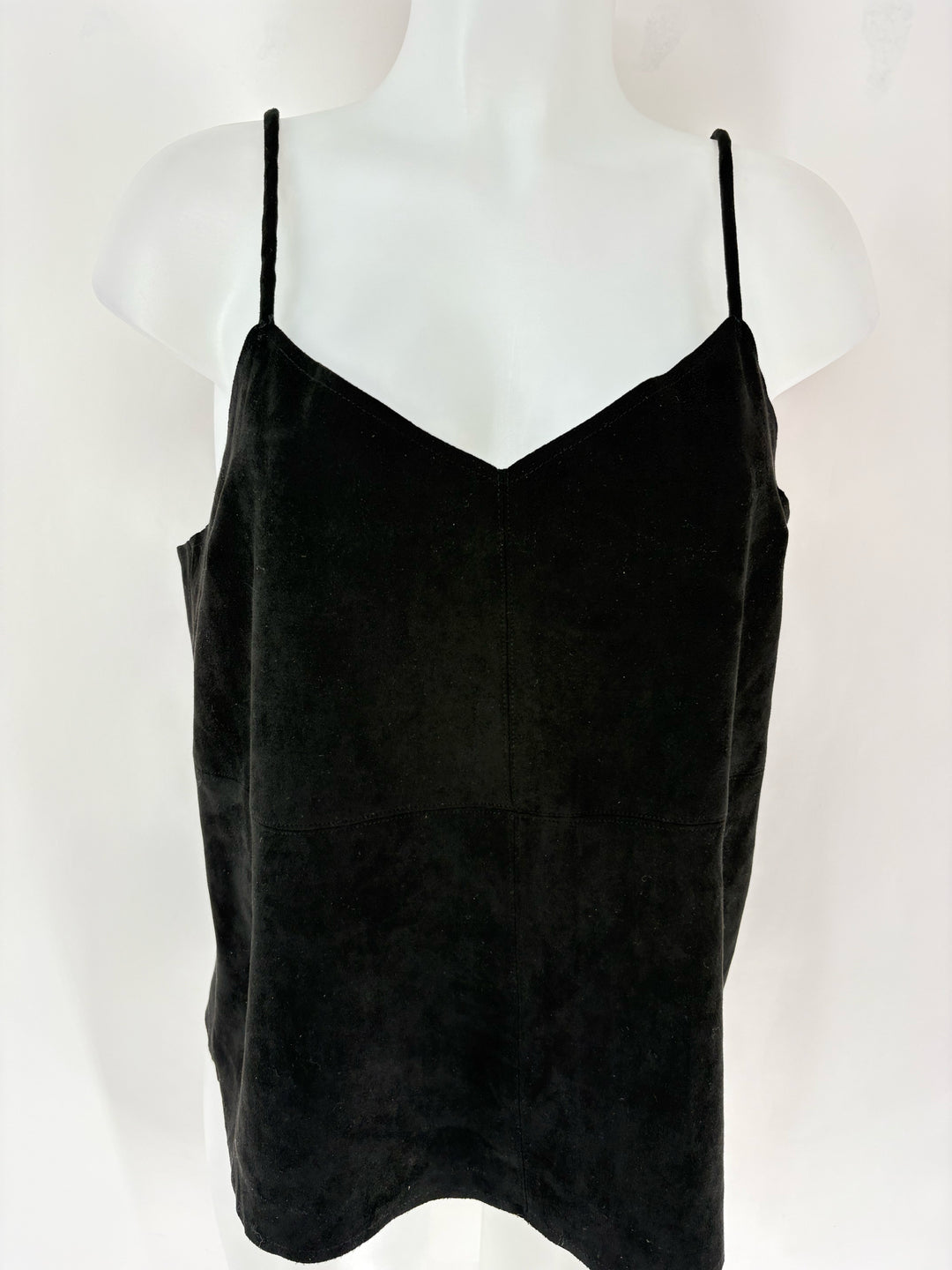 Size M KLD Black Suede Shirt
