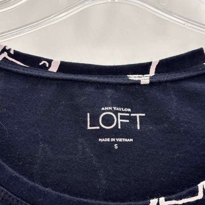Size S LOFT Navy Shirt