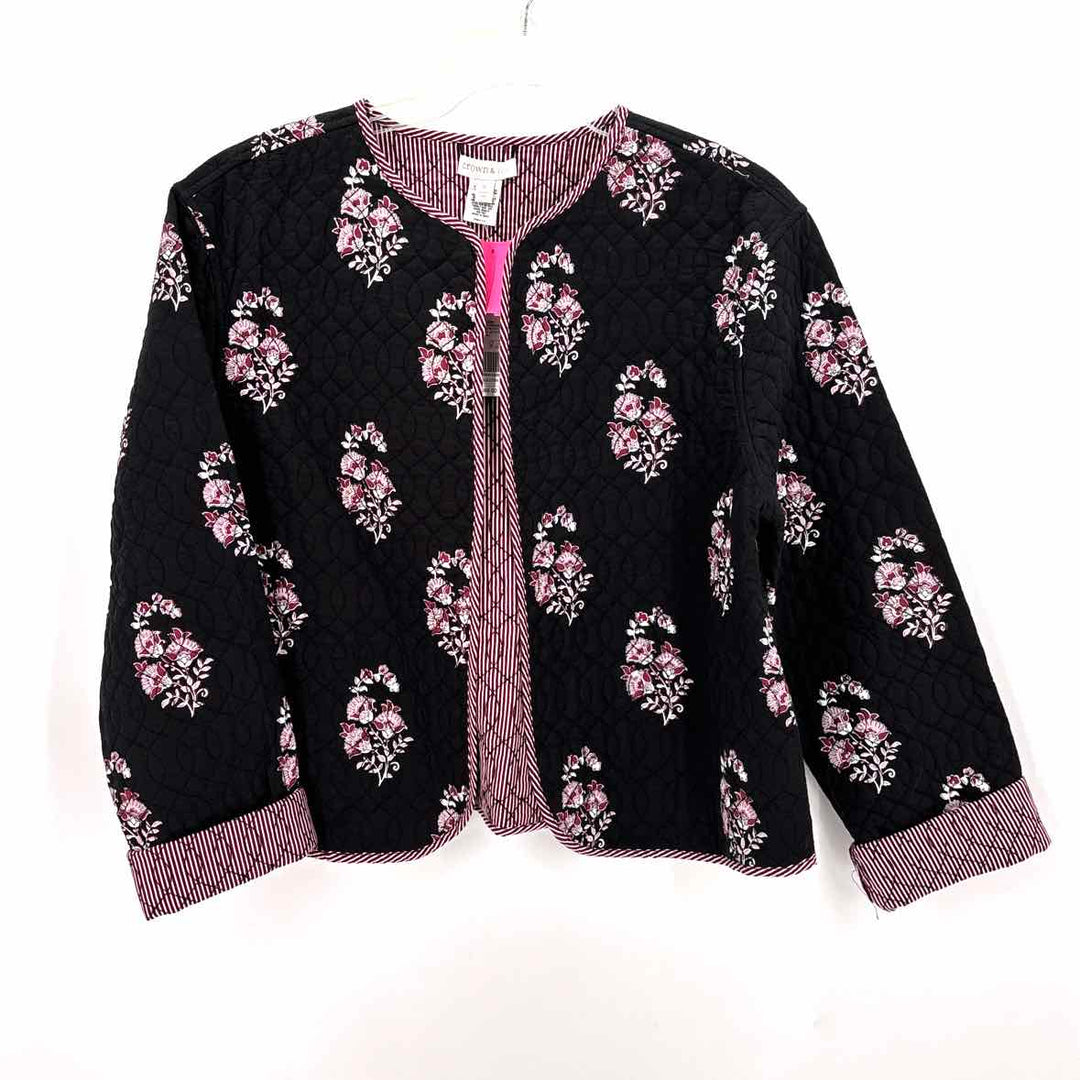 Size XL CROWN & IVY Black Jacket