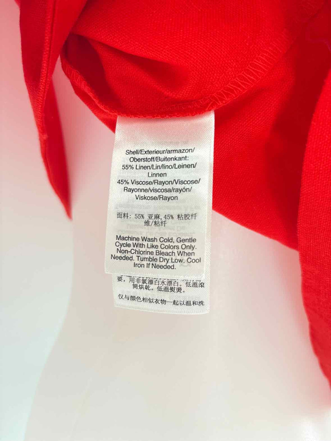 Size M DKNY Red Shirt