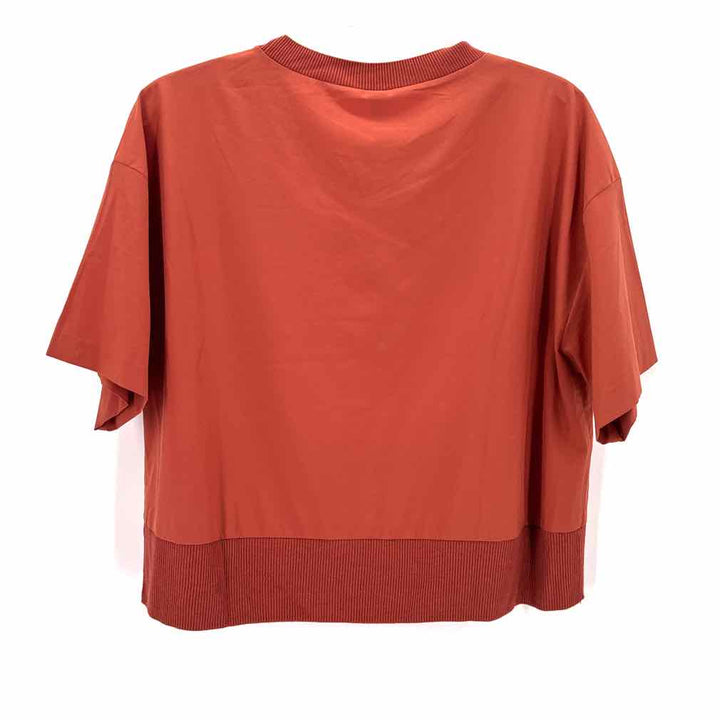 Size M Athleta Pumpkin Nylon Shirt