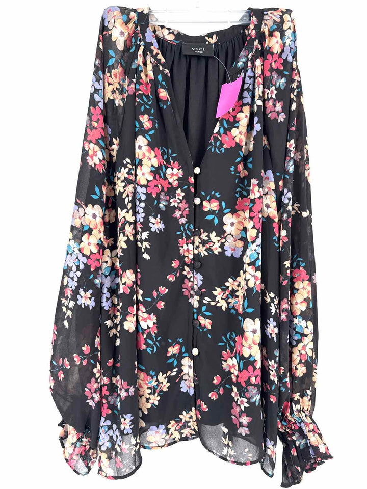 Size L VICI Black Shirt