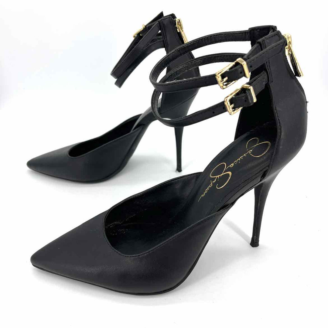 Shoe Size 10 Jessica Simpson Black Pumps