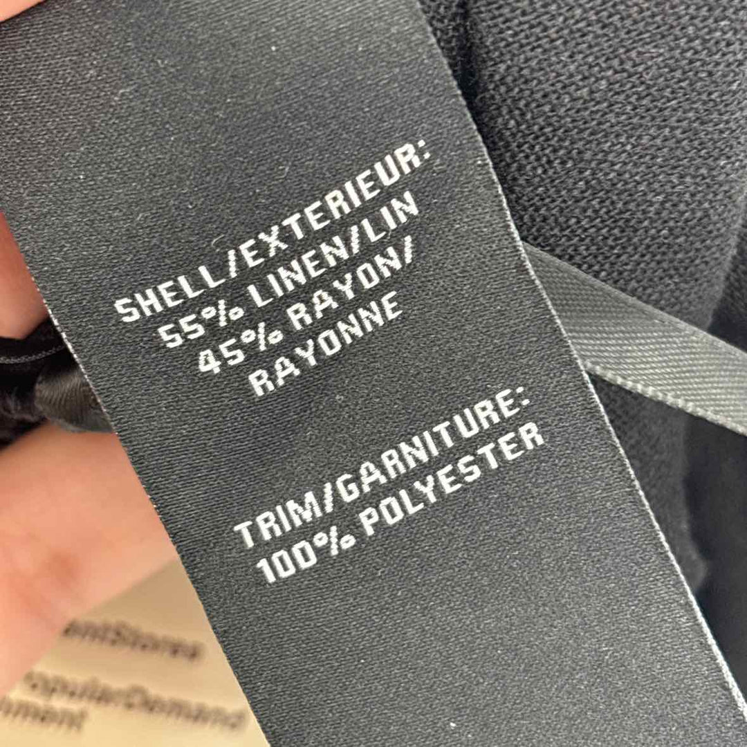 Size XL 7 for all Mankind Black Pants