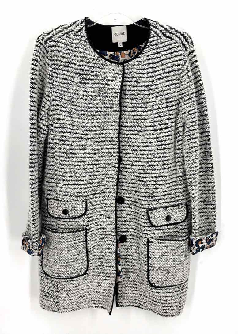 Size S NIC + ZOE Multi-Color Knit Jacket