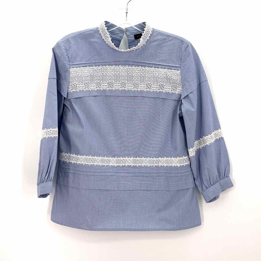 Size XS Banana Republic Blue Lace Shirt