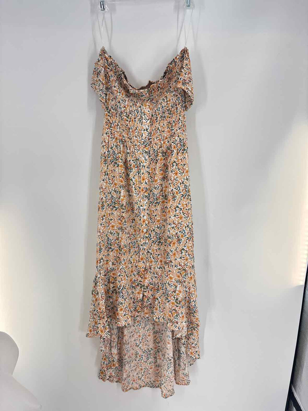 Size M ALTAR'D STATE ORANGE PRINT Dress