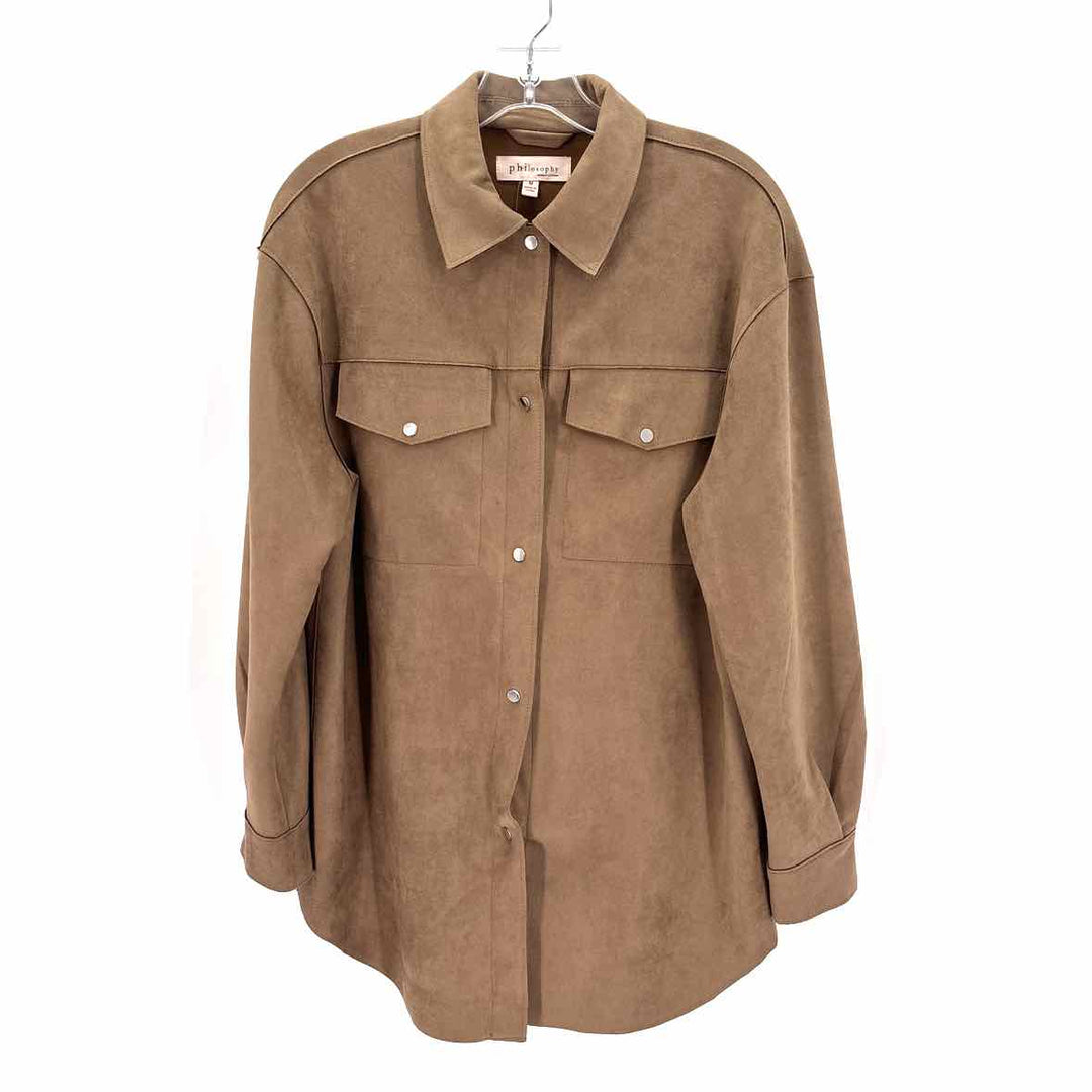 Size M PHILOSPHY Brown Shirt