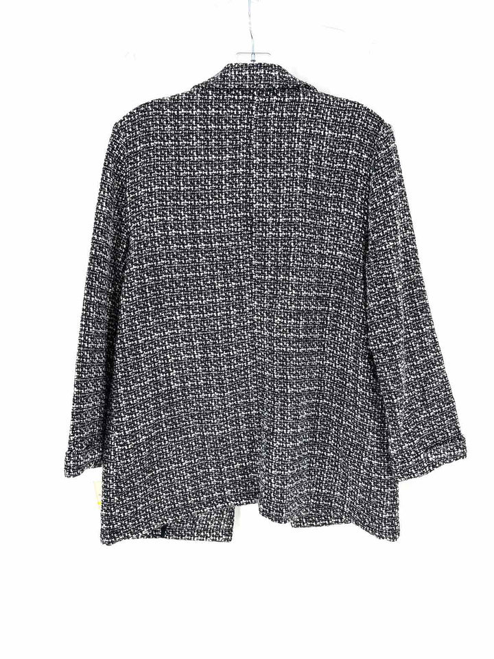 Size M NANETTE LEPORE Black Knit Jacket