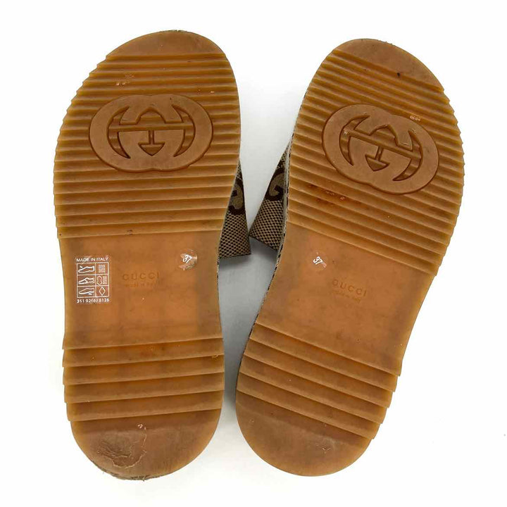 Shoe Size 37 Gucci Tan Luxury - Sandals