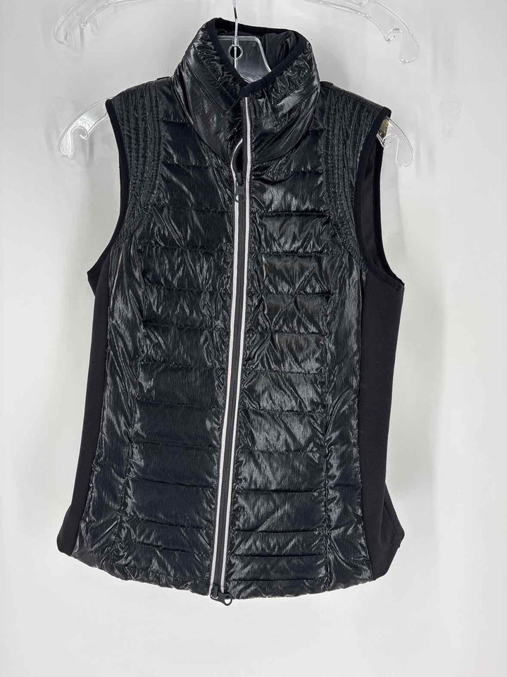 Size XS Blanc Noir Black Vest
