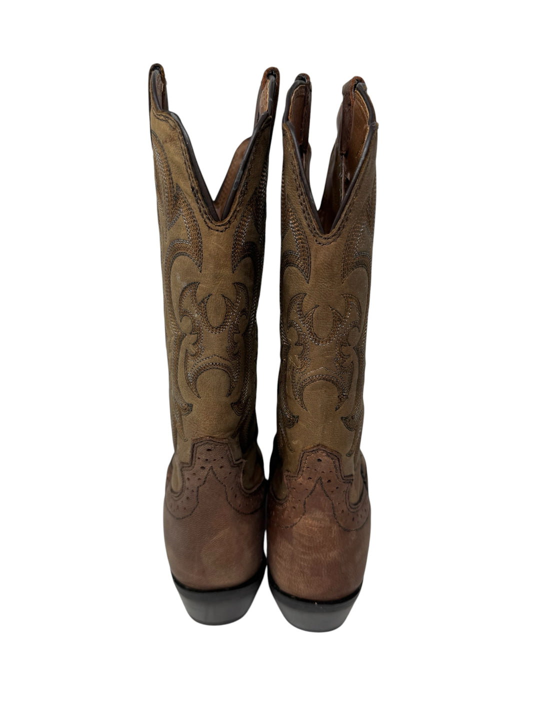 Shoe Size 8 Brown Leather Boots