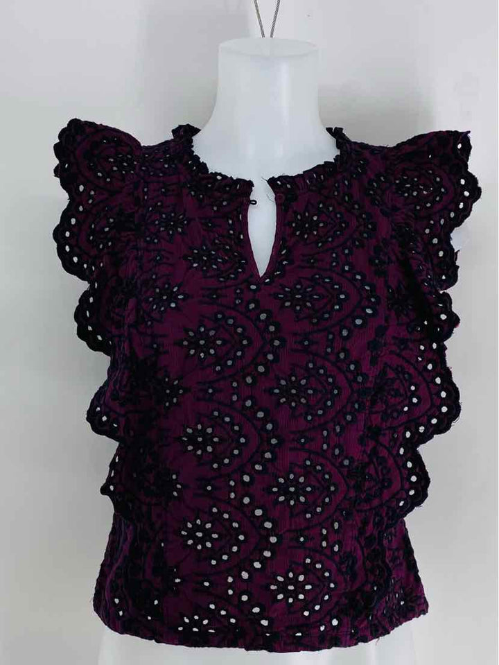 Size XS Fuschia Lace Shirt