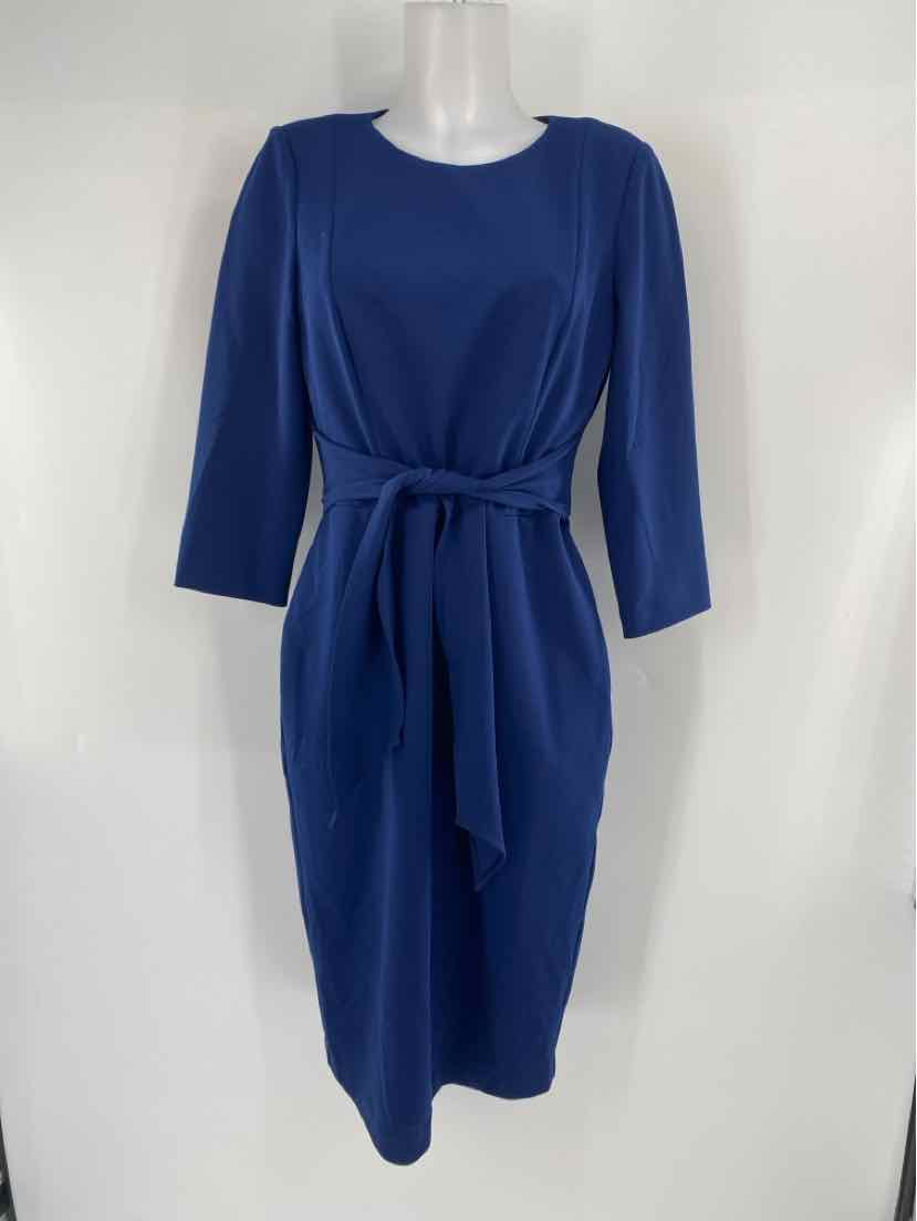 Size 8 Adrianna Papell Navy Dress