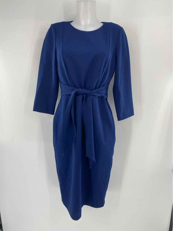 Size 8 Adrianna Papell Navy Dress