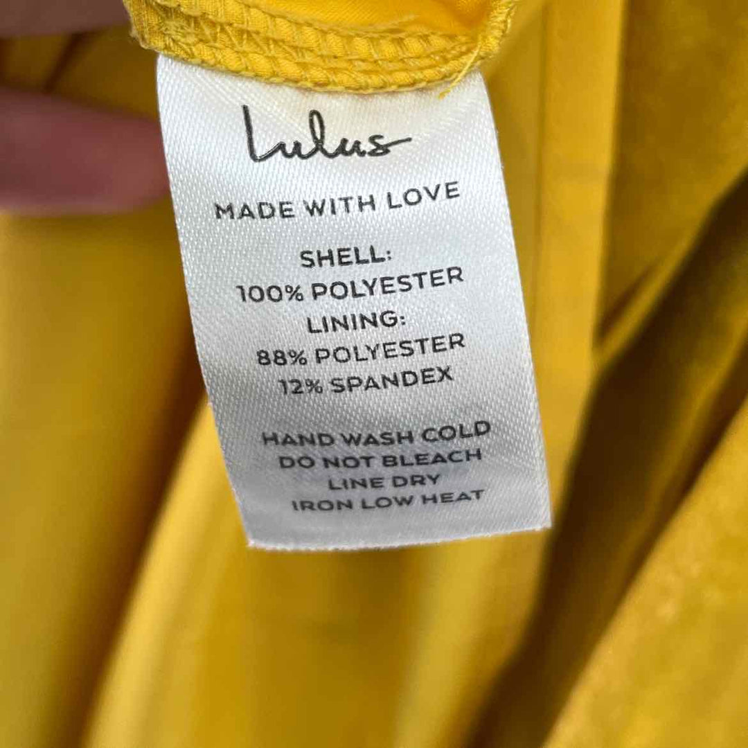 Size S Mustard Dress