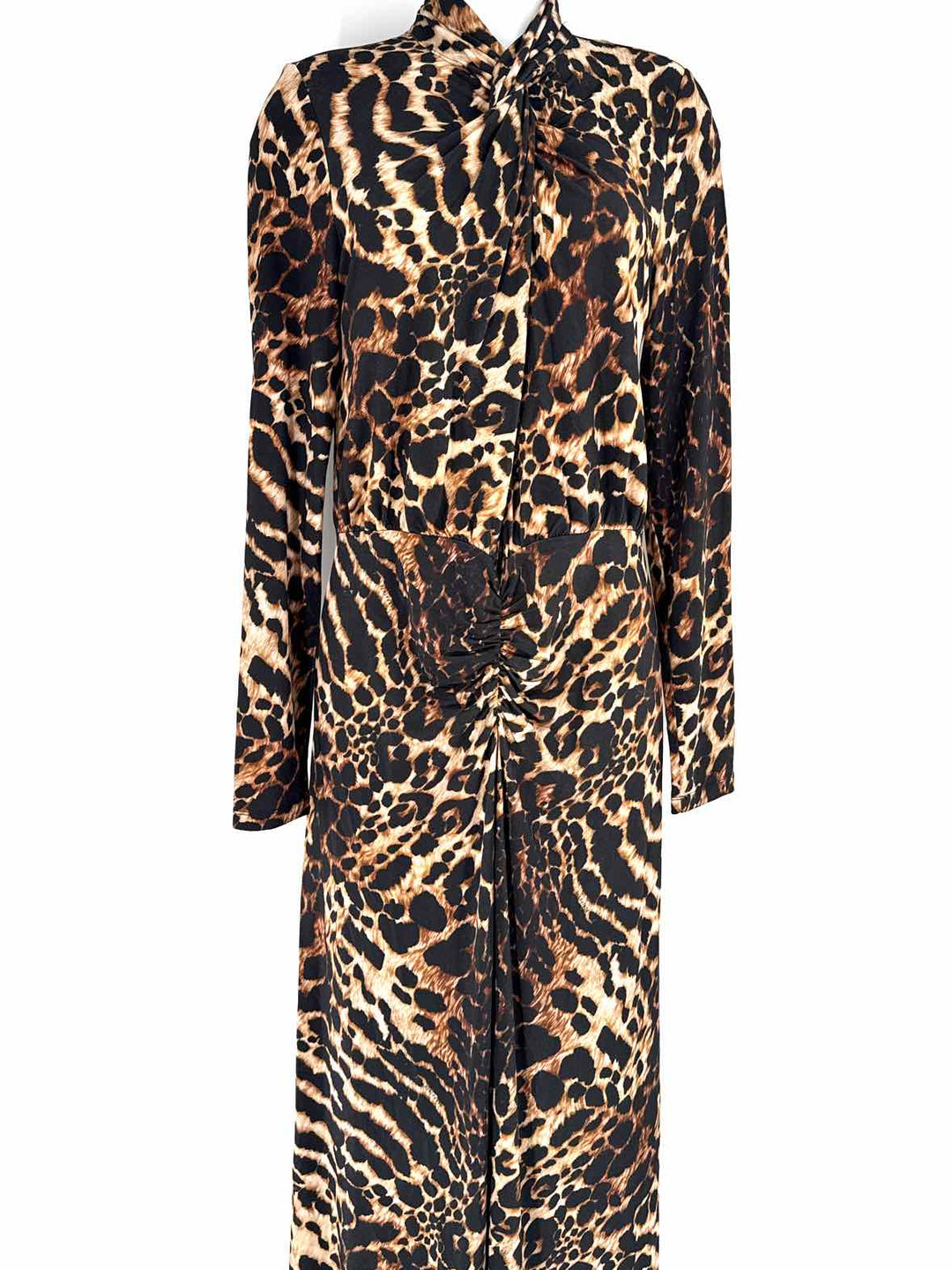 Size 10 ALL SAINTS Black Print Dress