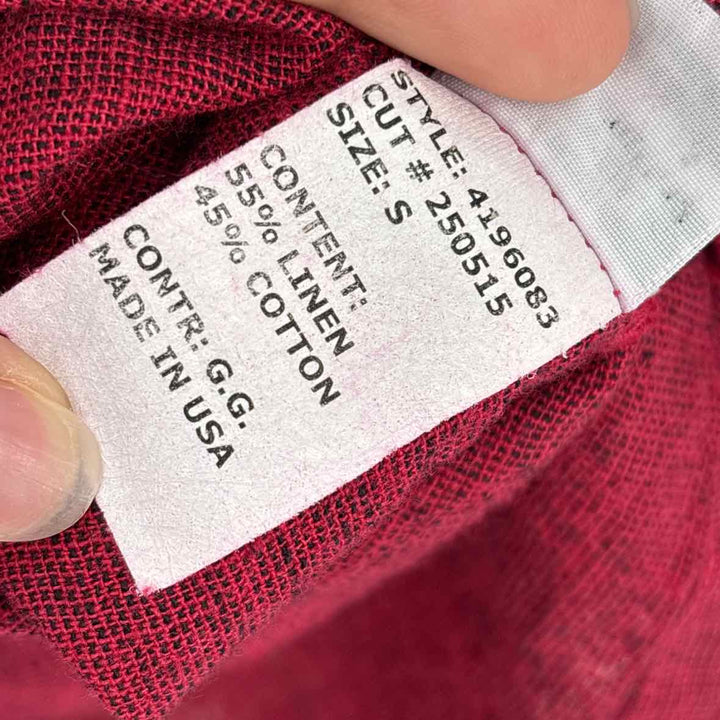 Size S Red Shirt