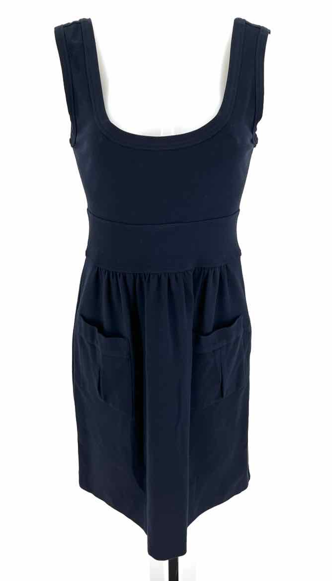 Size 6 DIANE VON FURSTENBERG Navy Dress