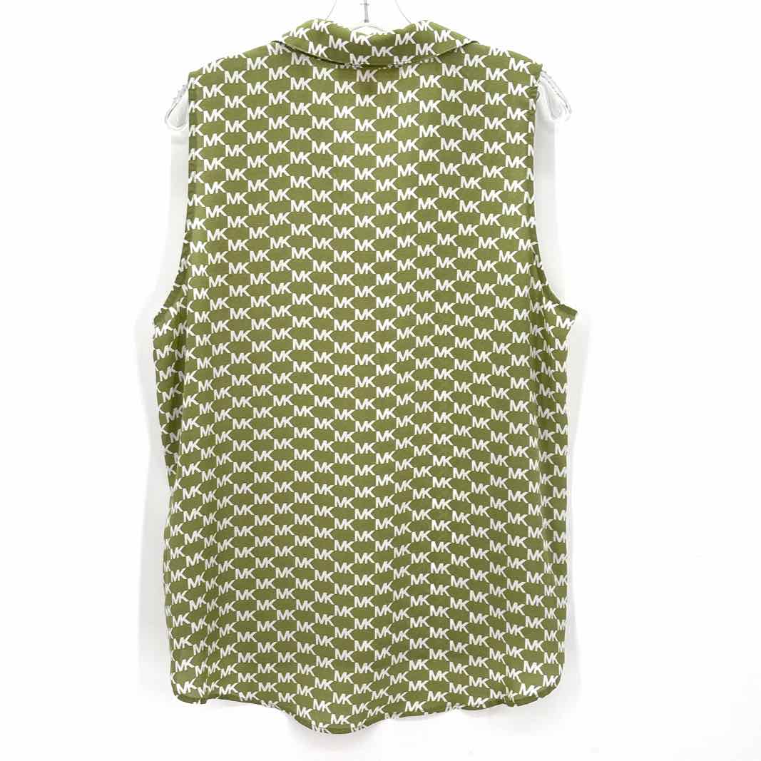 Size XL Michael Kors Green Shirt