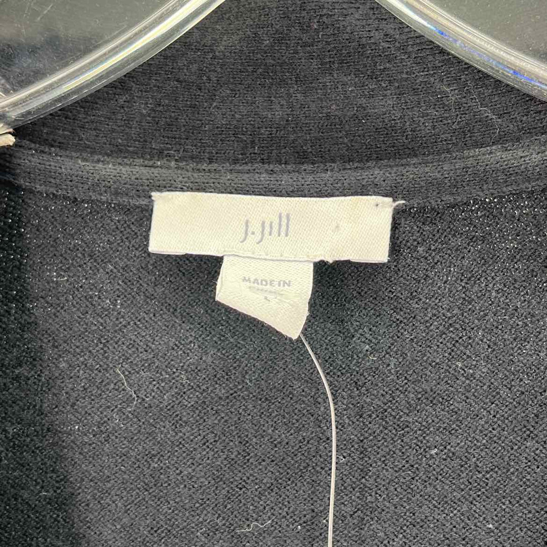 Size L J JILL Black Sweater