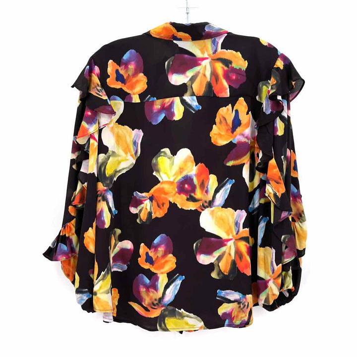 Size L Chico's Black Shirt