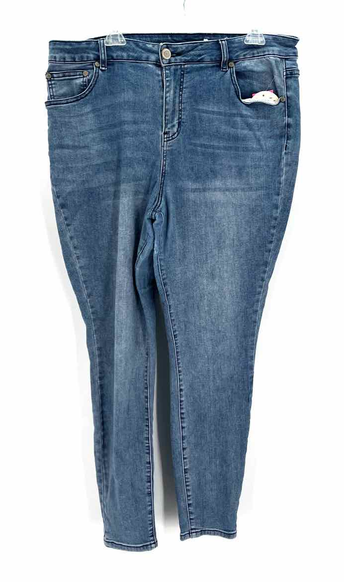 Size 18 ELOQUII Blue Denim Jeans