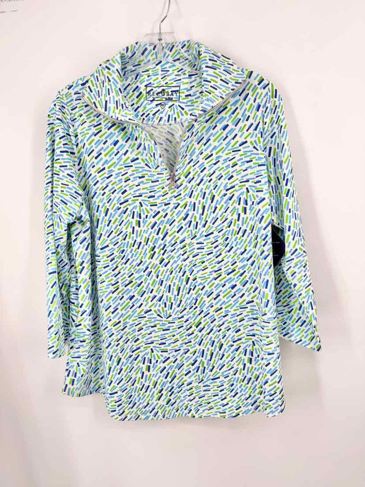 Size XL White Print Shirt