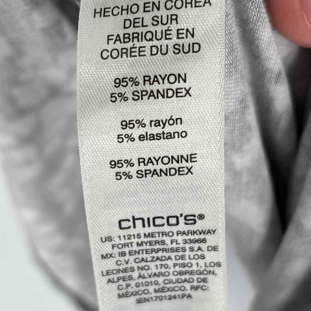 Size 1 Chico's Black Dress