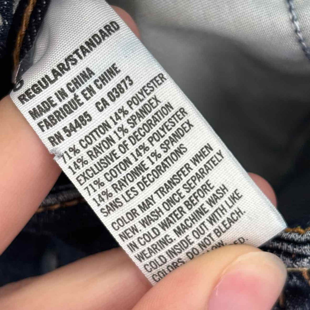 Size 6 AMERICAN EAGLE Navy Denim Jeans