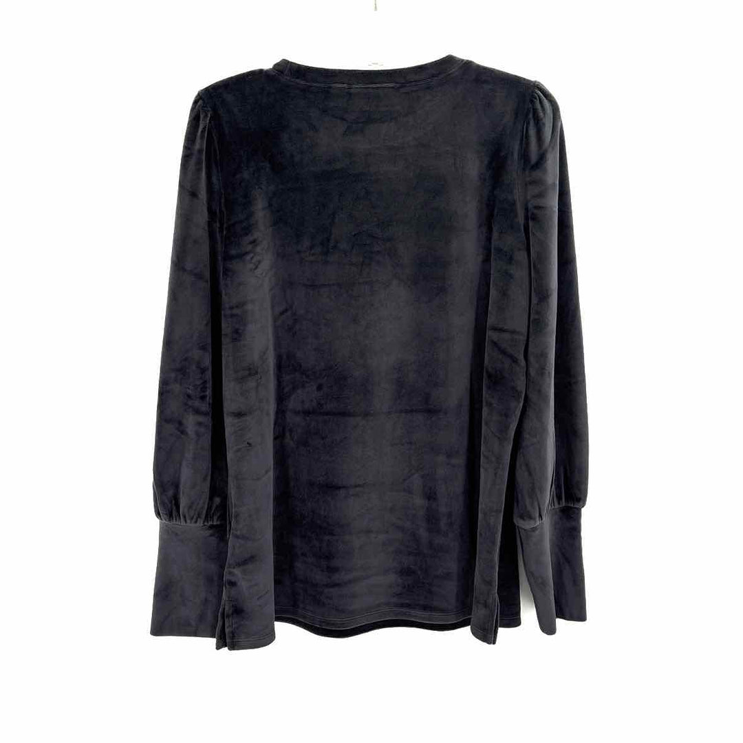 Size M Black Velour Shirt