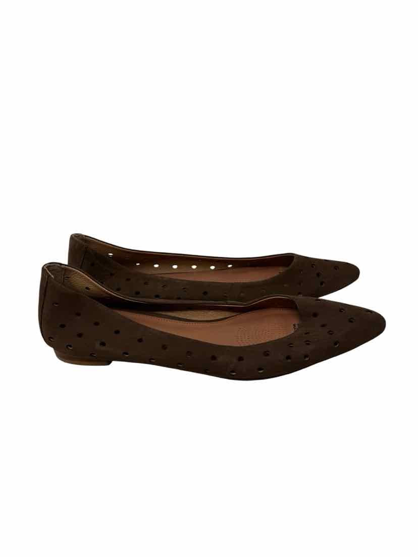 Shoe Size 10 CORSO COMO Tan Suede Flats