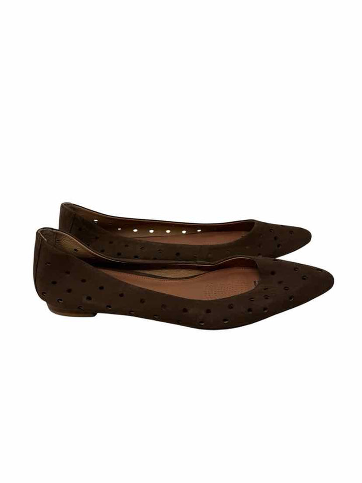 Shoe Size 10 CORSO COMO Tan Suede Flats