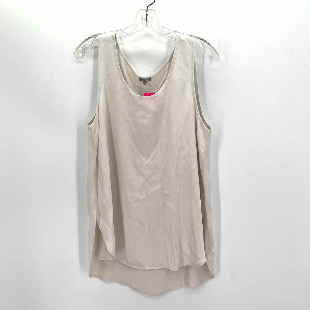 Size S Silver Silk Shirt