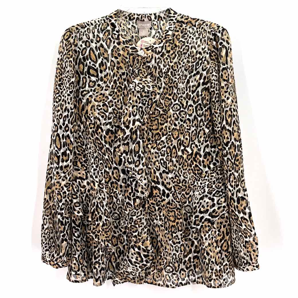 Size S Chico's Tan Shirt
