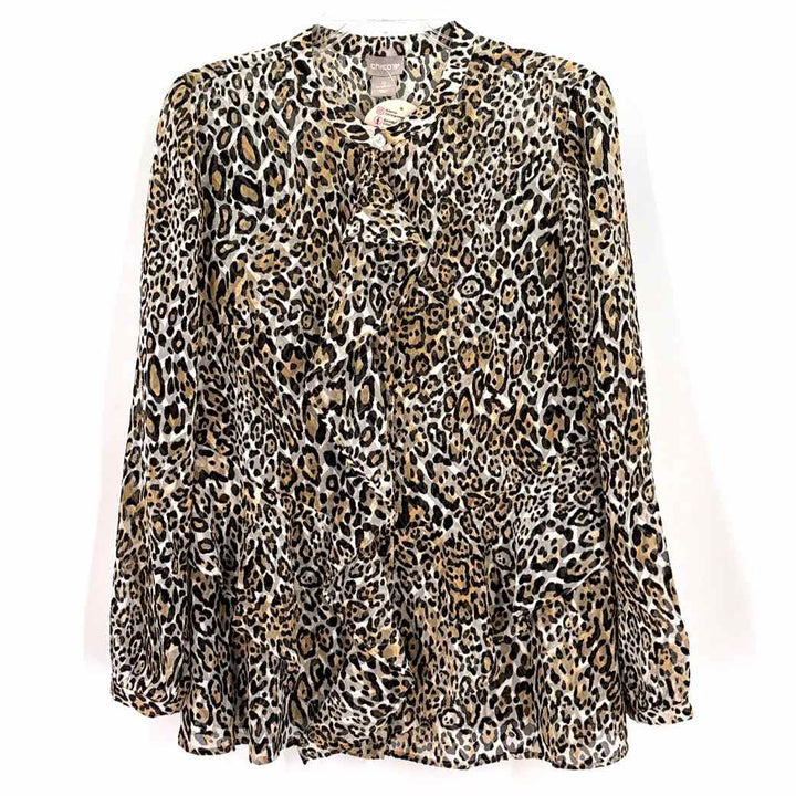 Size S Chico's Tan Shirt