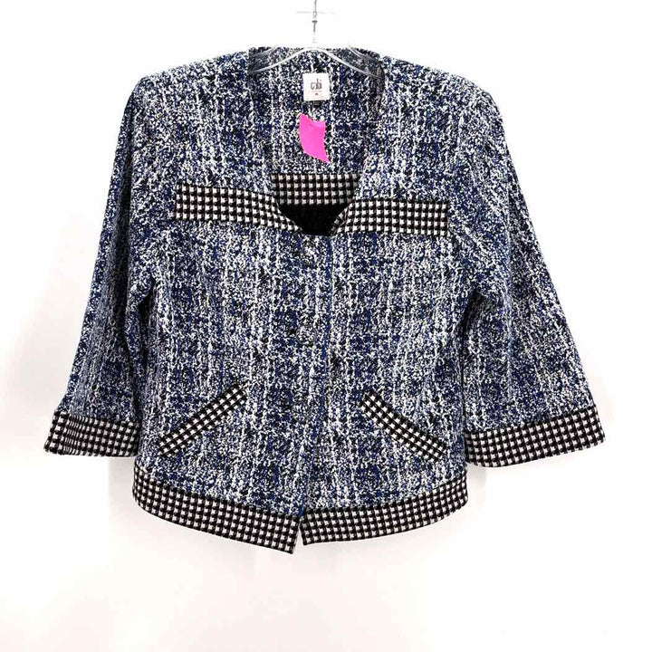 Size M CABI Blue Print Sweater