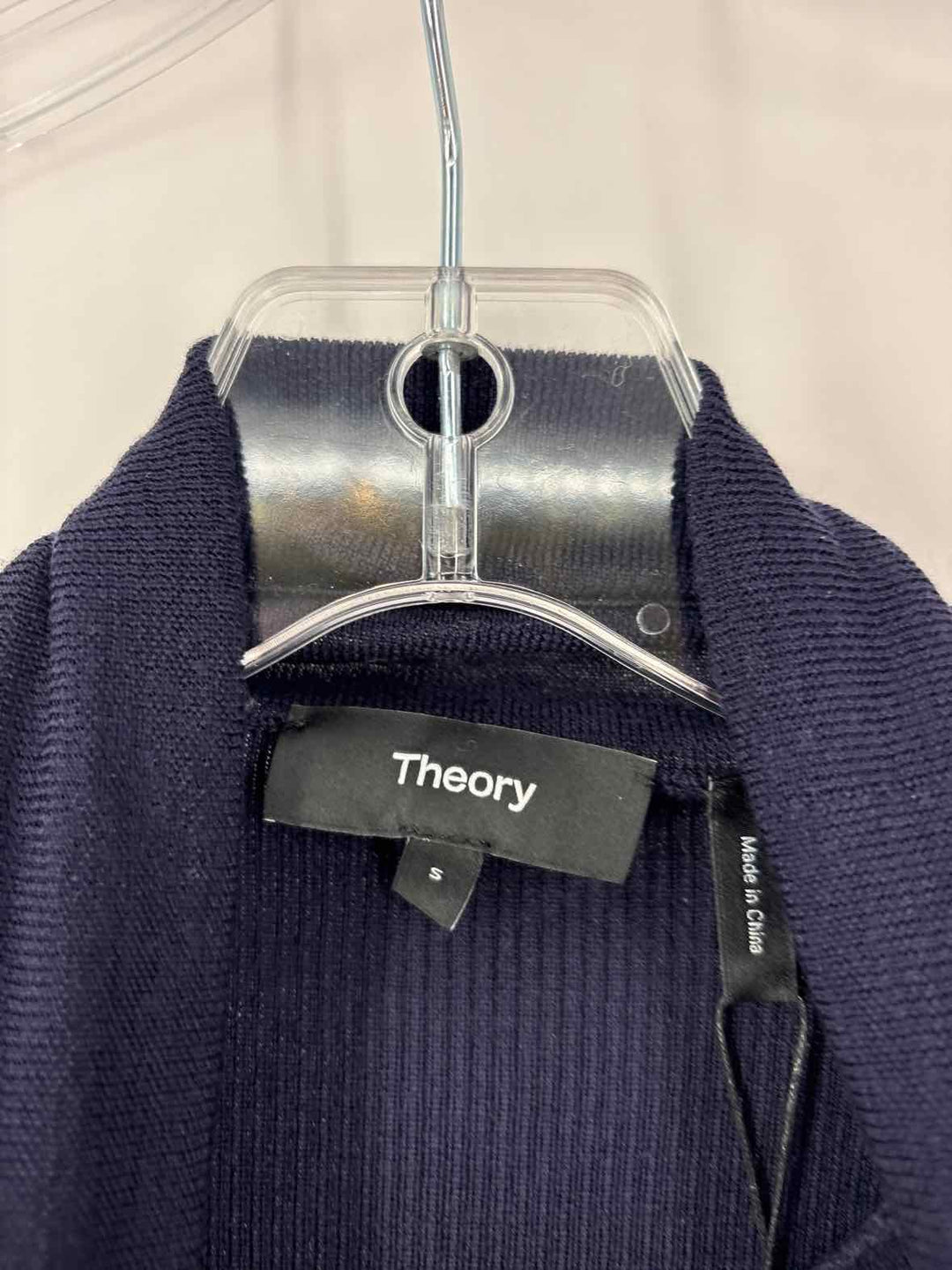 Size S THEORY Navy Shirt
